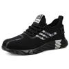 Fashion Work Sneakers Men Safety Shoes Construction Steel Toe Work Shoes Safety Boots Men Shoes Anti-Puncture Working Summer Kevlar