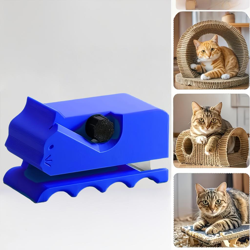 New Multi-Functional DIY Cardboard Cutting Tool, Manual Paper Cutter With Sharp Edge for Crafting Cat Scratchers And Pet Boxes