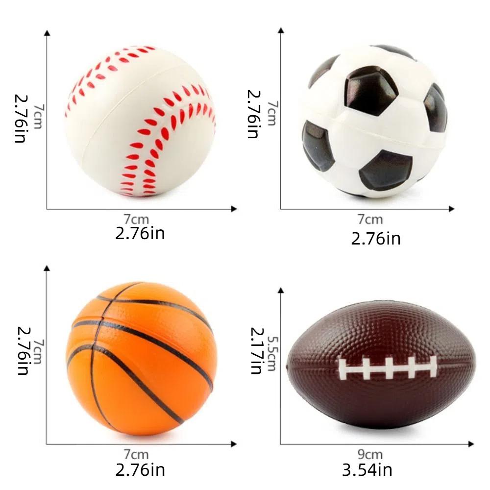 Quick Rebound Ball Games Squeezing Toys PU Simulation Pinch Toy Ball Games Pinch Toy  Children
