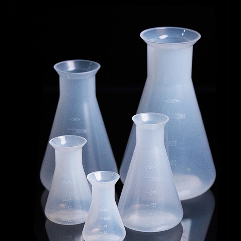 Buy Plastic Conical Flask Erlenmeyer Flask Chemistry Biological