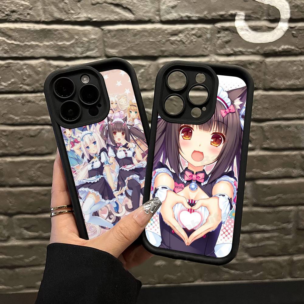 Chocola Nekopara For IPhone 17 16 15 14 13 12 11 Pro Max Plus Phone Case Covers