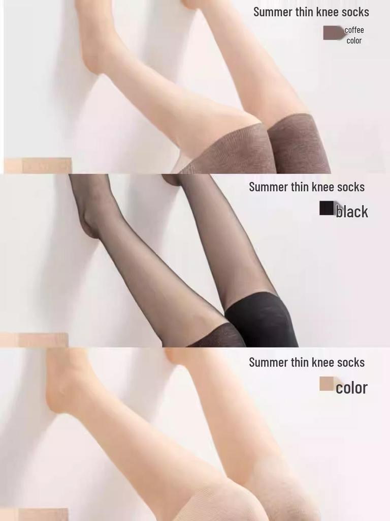 Damen Overknee Dünne Anti-Rutsch-Socken für den Sommer