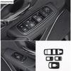 For Dodge Ram 1500  - 2025 Car Accessories ABS Door Armrest Window Lift Switch Panel Cover Trim ABS Carbon Fiber Interior