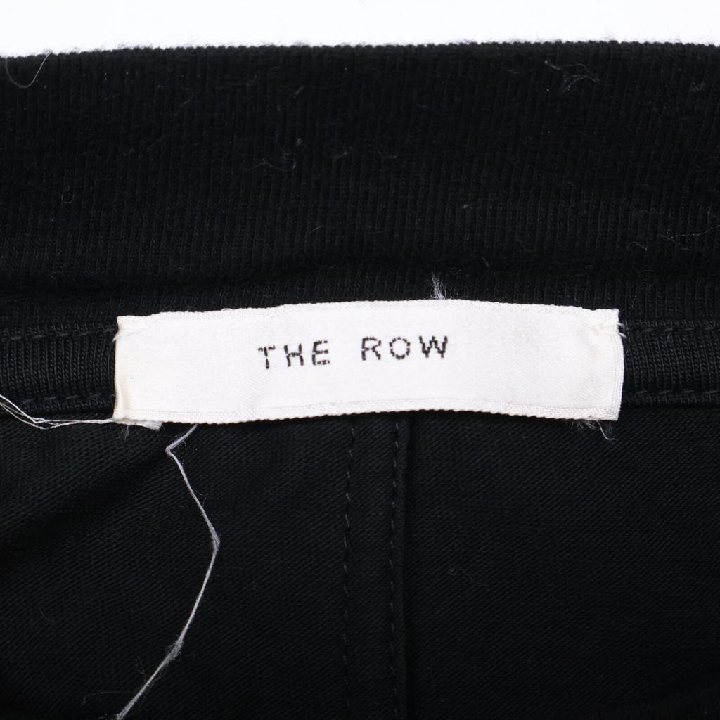 The Row AN403 Belfast Top Long Sleeve T-shirt/ Tops S blackUsed