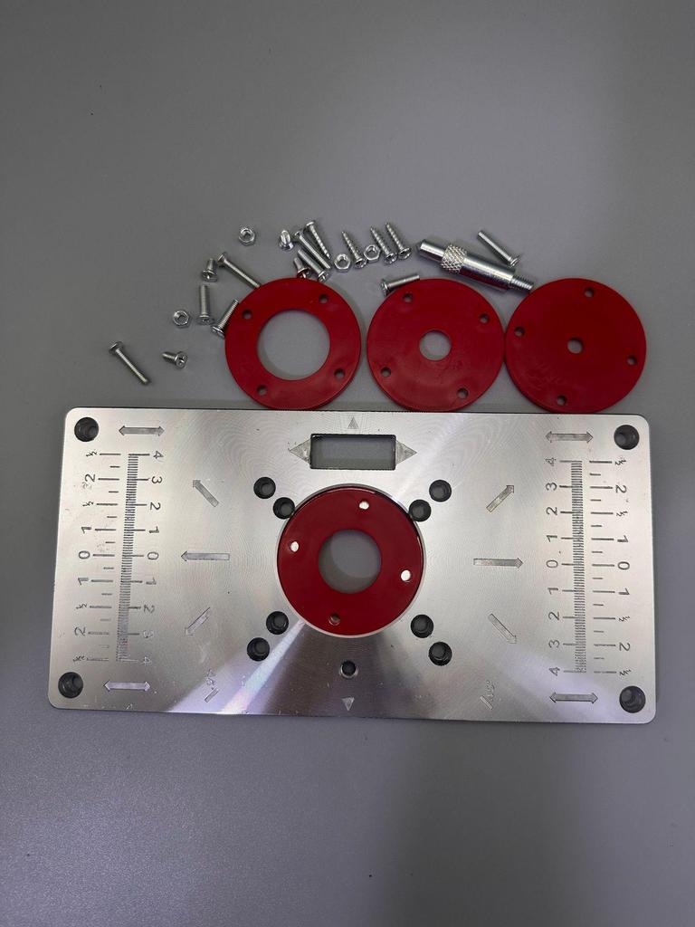 Bakelite Woodworking Trimmer Inverted Installation Plate