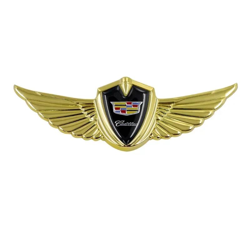 

Metal Wing Emblem Badge for Cadillac CT5 CT6 XT5 Escalade CTS ATS SRX XTS STS Front Hood Body Side Sticker Exterior Accessory