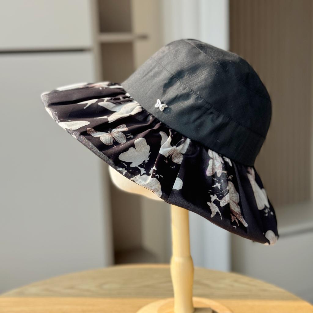 Ruyi's new sun-blocking and UV-protective fisherman hat for women, spring and summer Korean version, large brim, outdoor cycling sun hat