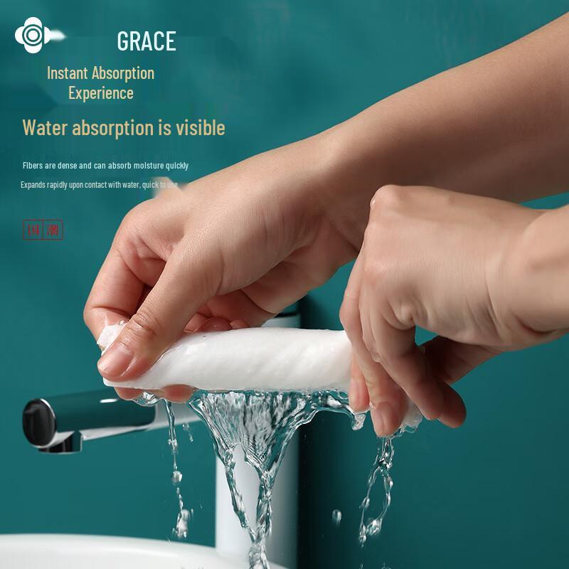 Grace Compressed Disposable Travel Face Towels