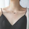 Rose Gold Minimalist Daisy Pendant Necklace - Delicate Flower Design for Women