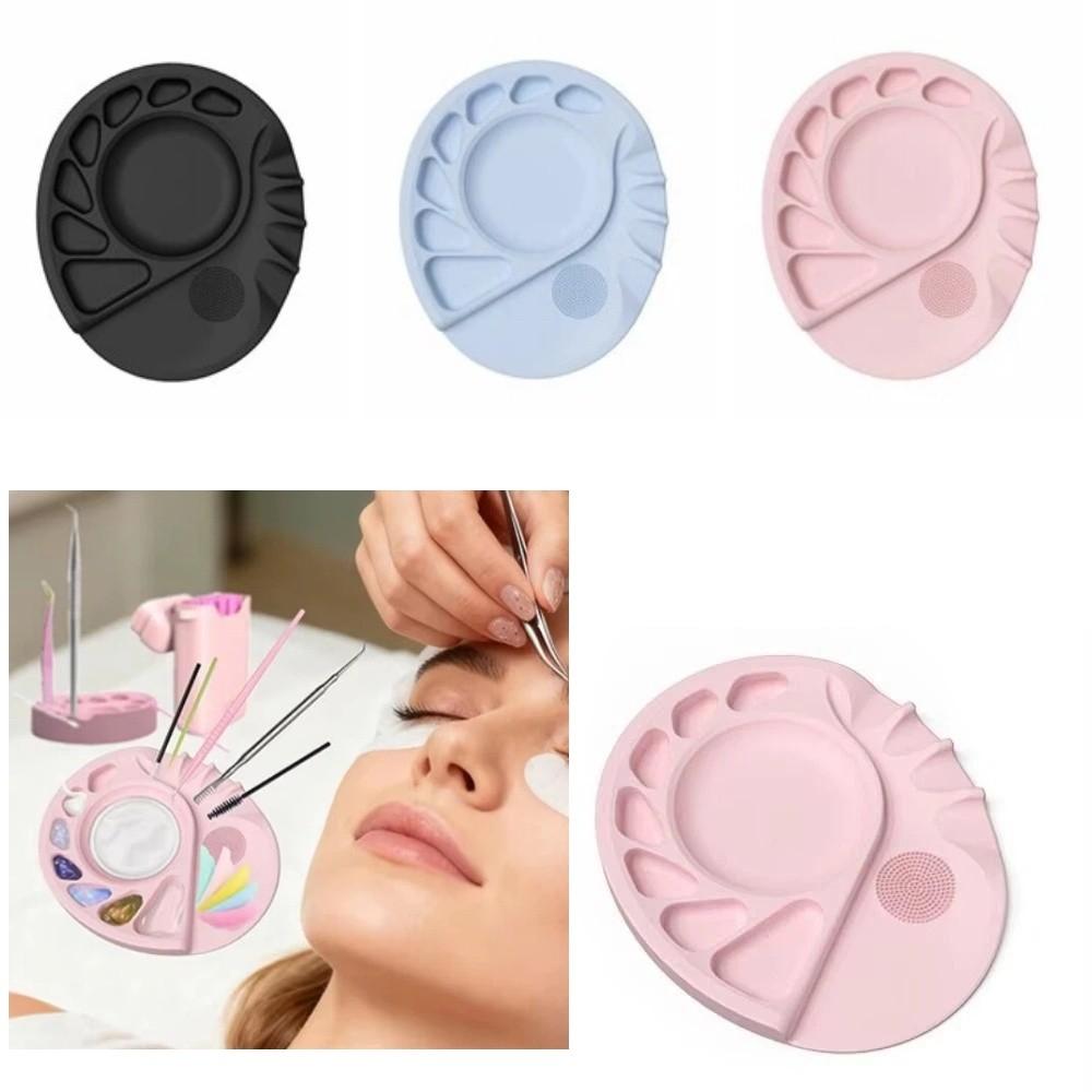 Portable Silicone Makeup Mat Reusable Nail Art Gel Pad Foundation Palette  Art Beginner
