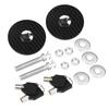 Hood Lock Catch Set Hood Lock Kit Hood Cover Lock Front Hood Cover Lock