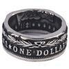 WOSIKATE Vintage  CopperPlated Ring For Men Creative Thai CopperRing Fashion Jewellery Index Finger Ring