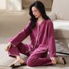 German Velvet Pajamas Women'S Autumn And Winter Warm Long Sleeves Can Be Worn Outside Loungewear Thin Velvet Loose Large Size High-End Suit