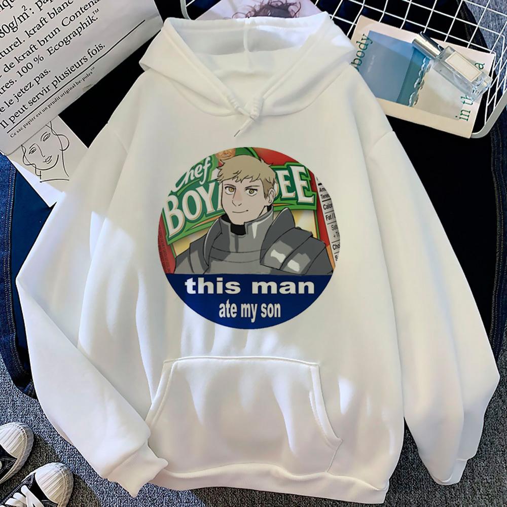 

Dungeon Meshi hoodies women 2023 Korean style harajuku funny Hood female Fleece clothes 3XL
