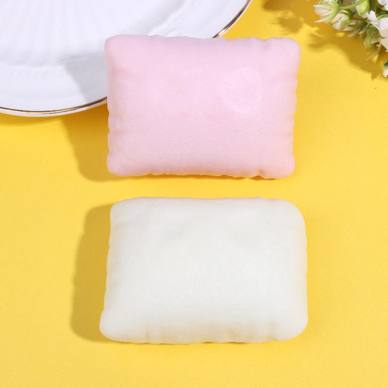 Cute Cat Square Pillow Slow Rebound Stress Relief Toys Sensory Fidget Toys For Kids Adults Relaxing Gifts
