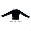 1/6 Long Sleeve Tops Doll Clothing Action Figure Clothes Miniature Casual for 12 Inch