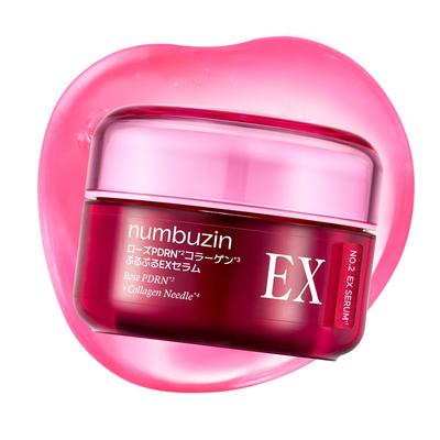 Numbuzin 2 Gül PDRN Kolajen Purupuru EX Serum Parlayan Niasinamid Hyaluronik Asit Jölesi Kore Cilt Bakımı Hayır. 30ml, Serum,