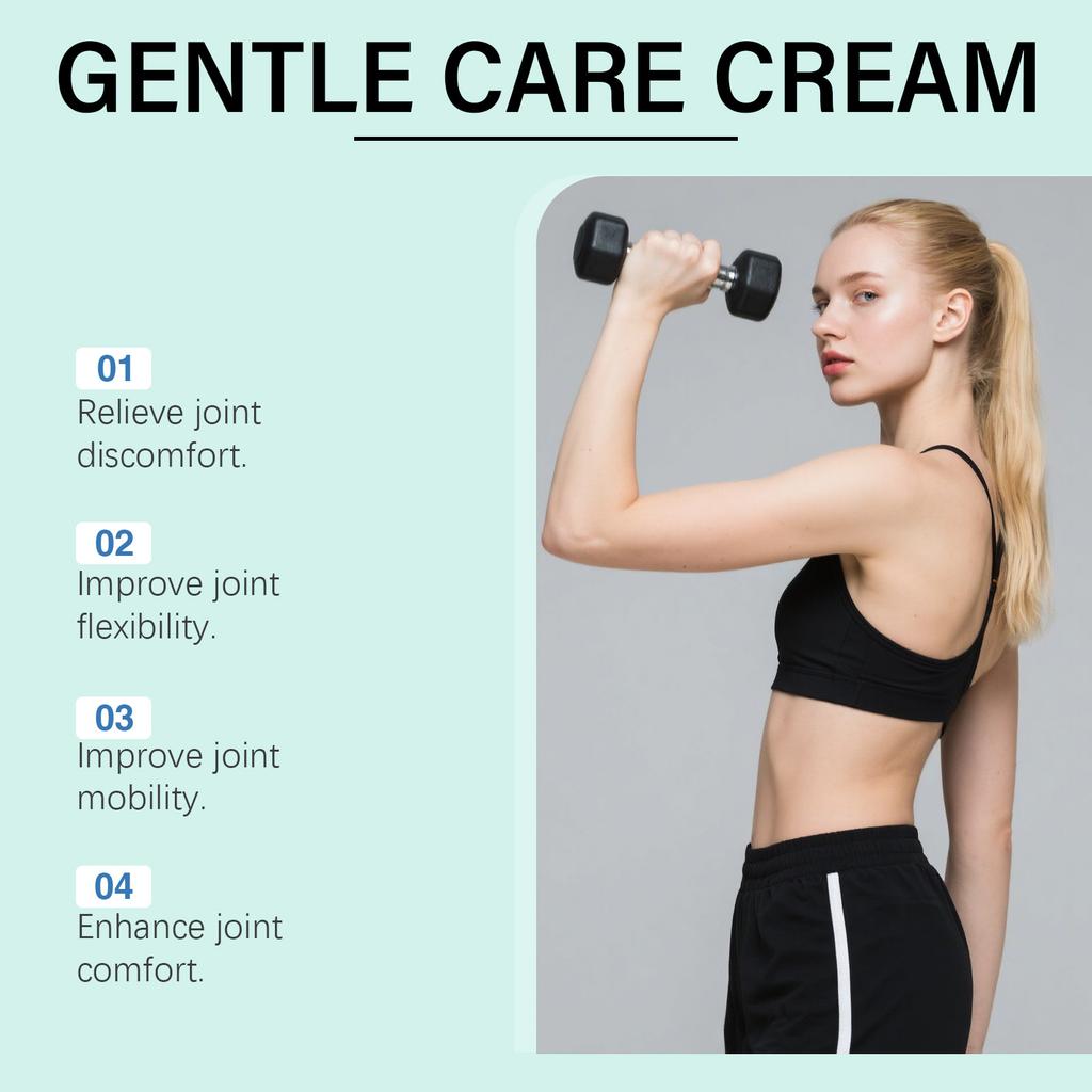 Joint Moisturizing Cream with Herbal Gentle for Knees, Shoulders and Neck