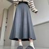 Navava Women S Pleated Knit Skirt nS405