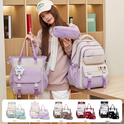 Μόδα Σακίδιο Πλάτης Μεγάλης Χωρητικότητας για Φοιτήτριες: Μετακινήσεις, Ταξίδια & Σχολείο