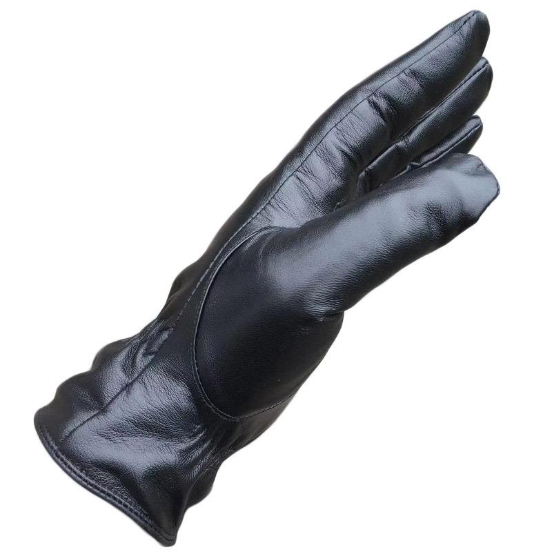 Sheepskin driving fleece warm autumn and winter outdoor riding gloves