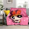 1pcPowerpuff Plush Blanket - Soft and Comfortable for All Seasons, Makes a Great Gift!A043028m
