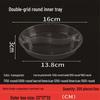 Disposable Round Meal Prep Containers