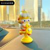 Anime Shaking Doll Car Interior Decoration Cute Spring Shaking Rabbi Auto Dashboard Ornaments Kawai Car Decoration Accessories