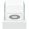 Tabletop Bio-fireplace TANGO3 White Set Mix
