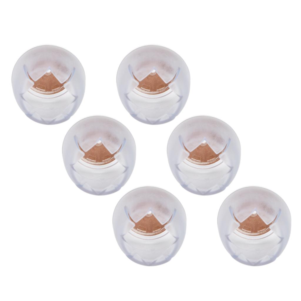 40PCS Chair Leg Protector Thickened Silicone Table Leg Cover Transparent Non Slip Furniture Leg Protector