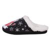 Winter Couple Slippers Cotton Snowman Cartoon Christmas Print Warm Fashion Home Indoor Plush Shoes