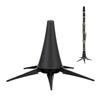 SAKURAN Folding Clarinet Stand, Lightweight, Compact, Anti-Tip, Clarinet Accessories, Wind Instrument, with Storage In the Bell (5 Legs)