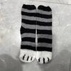 Female Autumn and Winter Lovely Cat PAWS Thickened Warm Floor Sleeping Socks