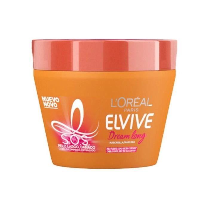 Masque Nourrissant - L'Oreal - Dream Long - 300 Ml - Hydratant - Tous Types De Cheveux