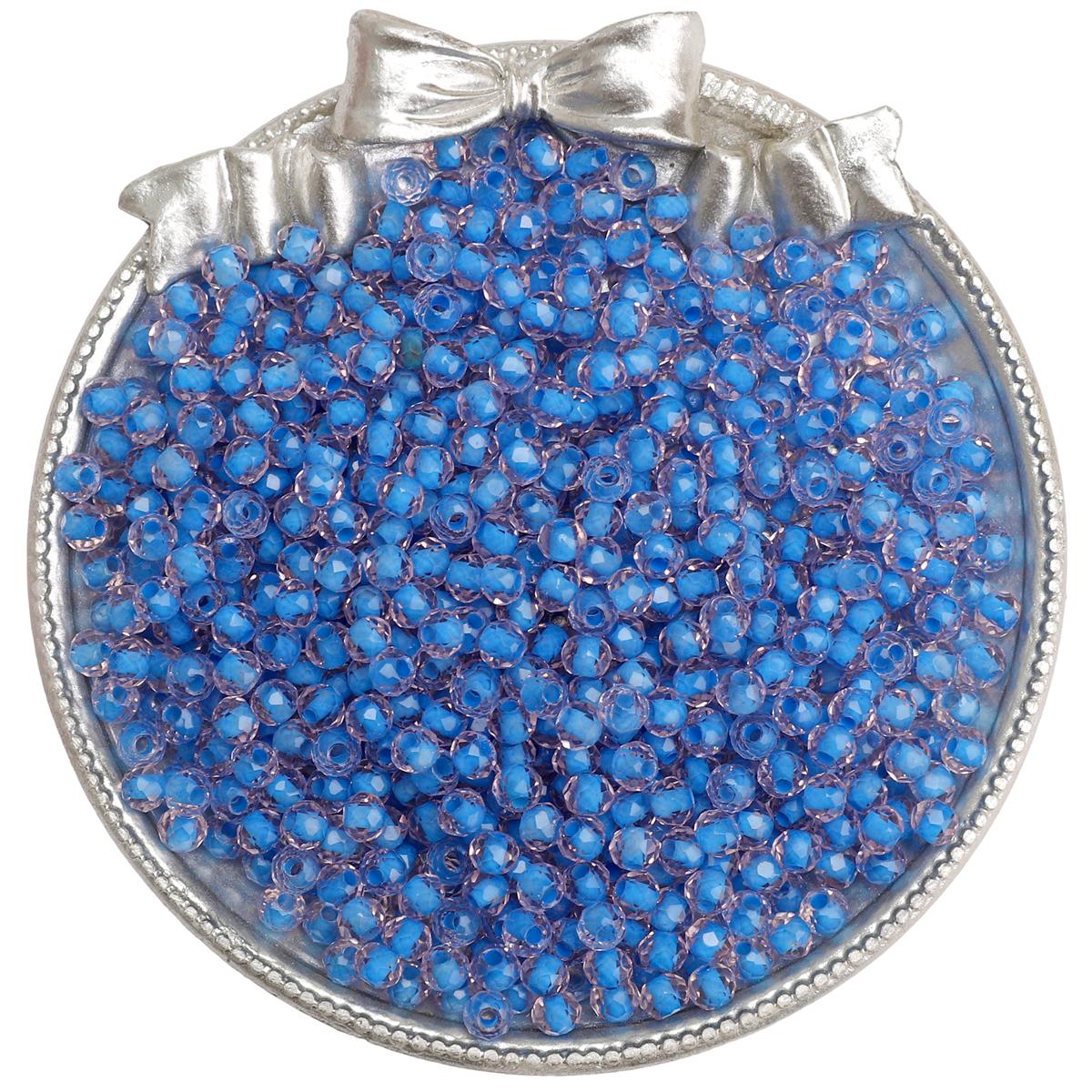 

120 шт. стеклянные бусины, чешские бусины, бусины-разделители с двойным окрашиванием для изготовления ювелирных изделий, аксессуары королевский синий