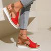 Fashion Women 2025 Platform Rome Sandles Woman Lightweight Summer Beach Shoes Lightweight Comfortable Elastic Band Wedges Sandals