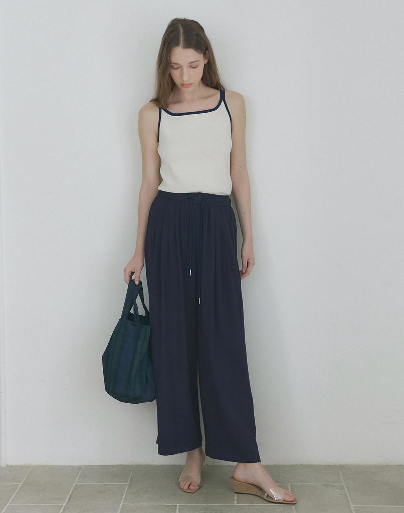 LAFELSORTOF Wide Elastic Pants