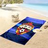 CSKA Moscow Logo Print Beach Towel, Large Soft Quick Dry Towel for Beach Camping Swimming