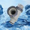 Split Hose Plunger Valves Set with Adapters Suitable for Pool Pump Systems Water Flow Control and Leak Prevention