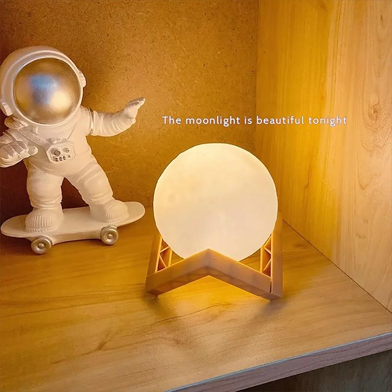 Knižní světlo LED Moon Light Galaxy Light, Moon Night Light, Dívka, Chlapec, Dárek k narozeninám pro dítě, Dekorace do ložnice Vnitřní osvětlení