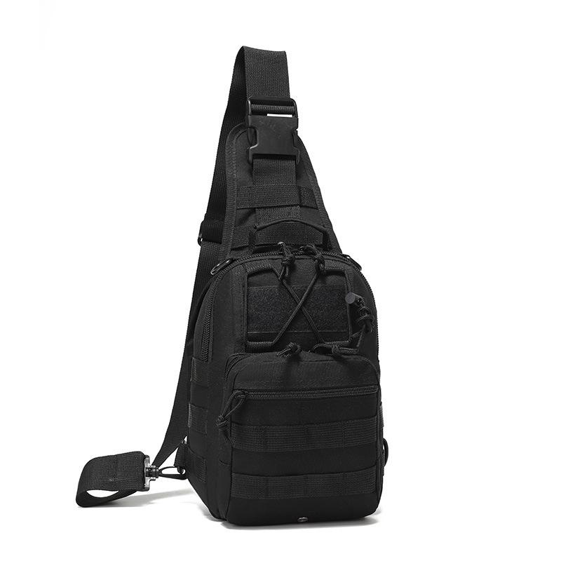 Tactical Camouflage Chest Rig Bag - Oxford Cloth Crossbody for Cycling & Sports