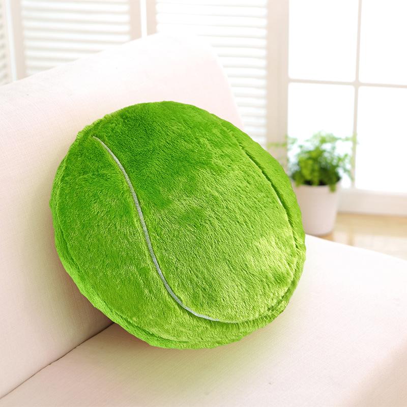 Creative Realistic Football Basketball Plush Pillow Stuffed Sports Toy Back Support Cushion Home Decor Cozy Gift Essential