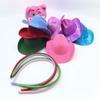 Hair Accessories Cowboy Hat Headband Headwear Festival Hairband Fashion Cowgirl Hat Hair Hoop