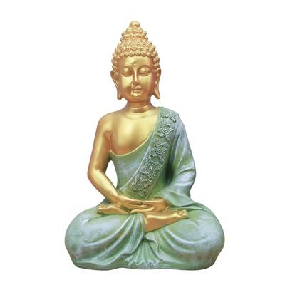 Polimer Mermer Meditasyon Yapan Buda/Budist/Gautam Buda Heykeli Lord Figürin/İdol/Murti Hediye Eşyaları Ev Dekorasyonu İçin Sergilik