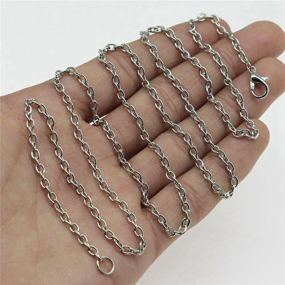 

Намисто Ланцюжок Аксесуари Деталі Жіночі ювелірні вироби Велика кількість нових найдешевших речей A06-5pcs-70cm