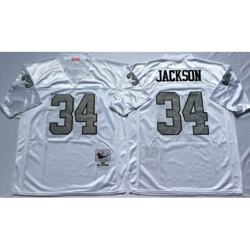 Rugby Jersey Oakland Raiders Retro Style Embroidered Football Uniform Men Women Fall Winter