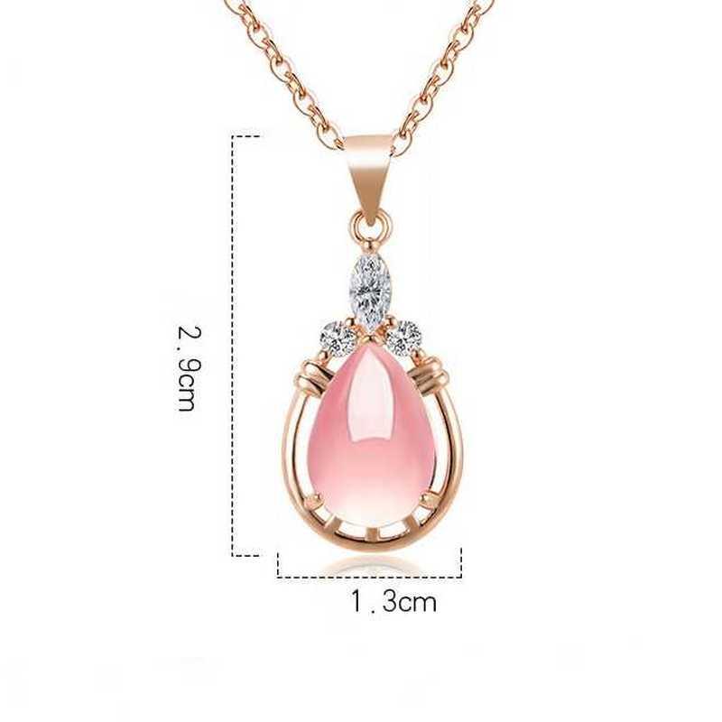 Sace Gems Collier pendentif classique en alliage de cuivre et Zircon pour femmes, cadeau à la mode