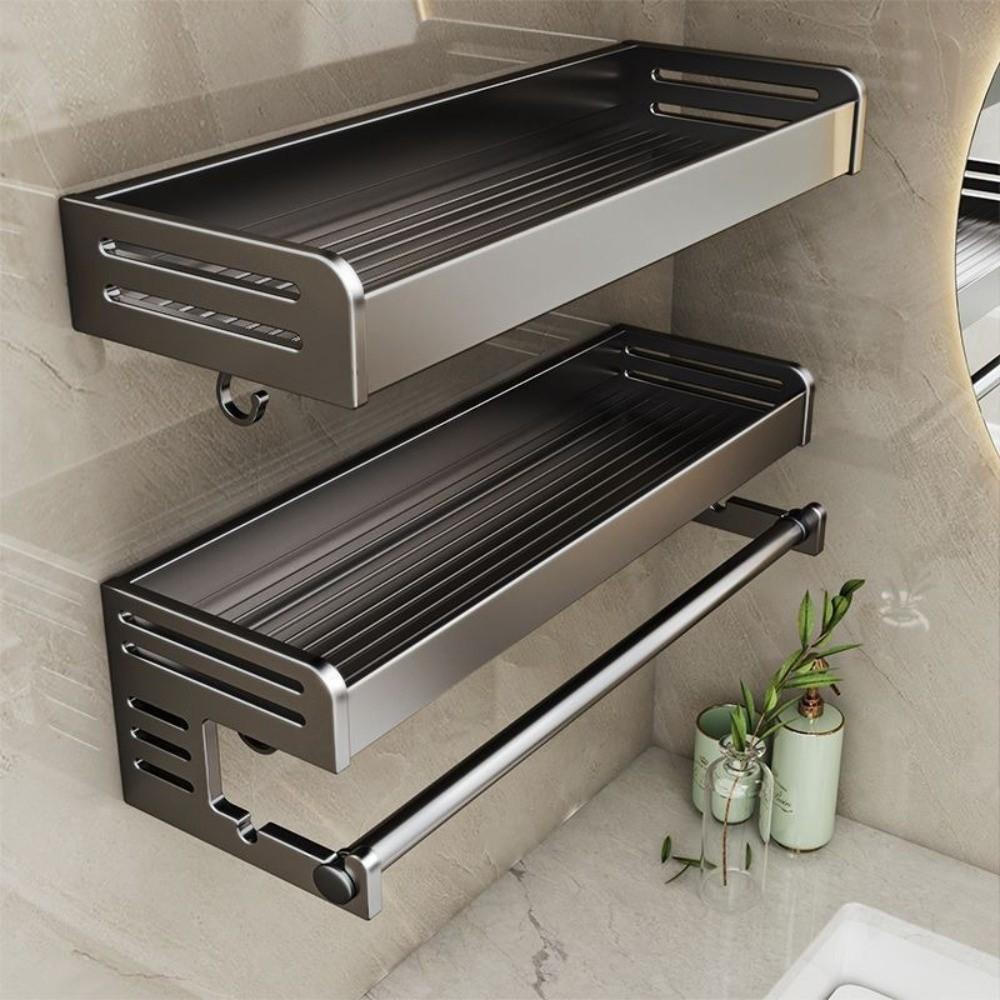 30/40CM Kitchen Storage Rack Space Saving Wall Mounted Rack  Household Storage