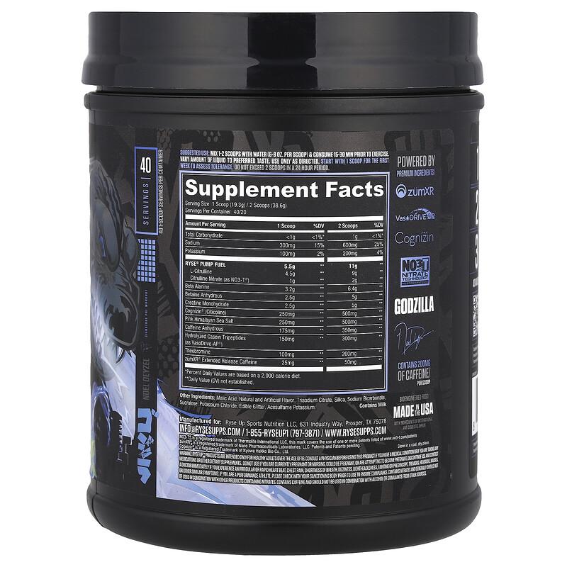 Godzilla, Pre-Workout, Blue Raspberry, 1.7 lbs (772 g)