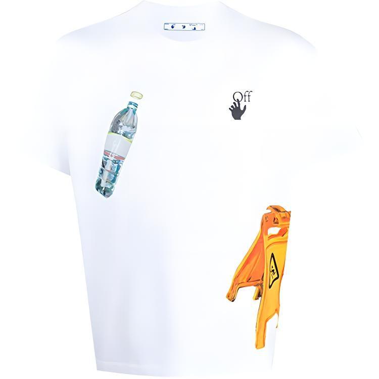 OFF WHITE FW20 Regular T Shirt Men's White OMAA038F20FAB0030110